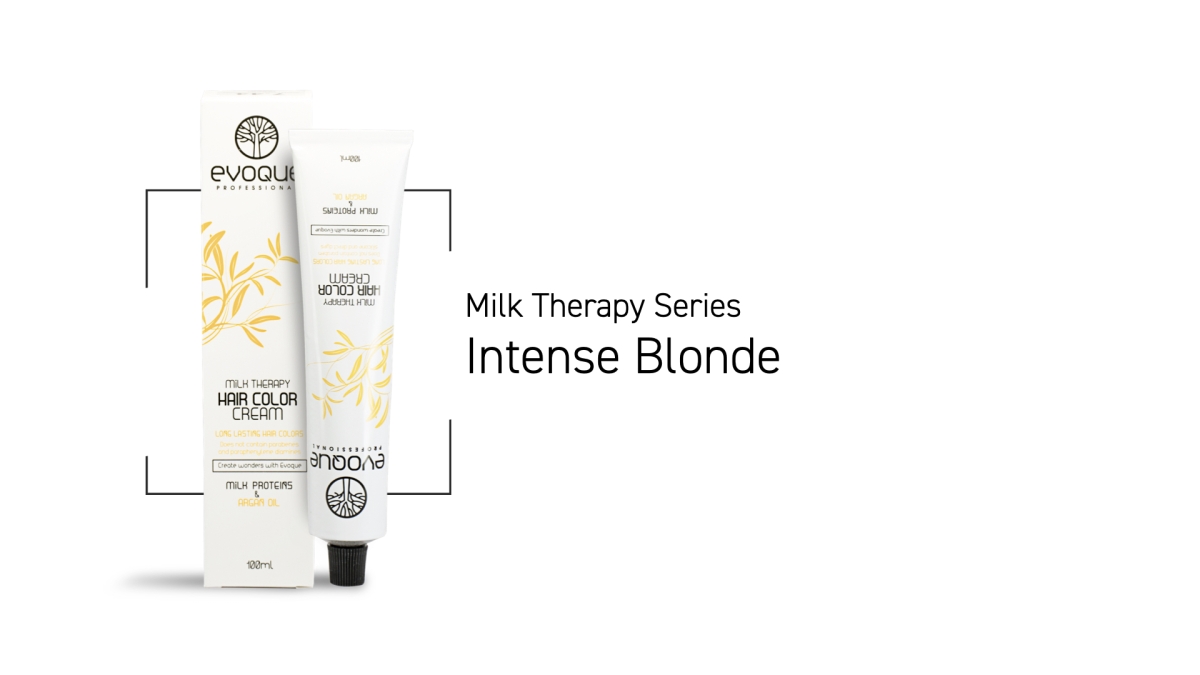 Haarfarbe von Evoque Intense Blonde