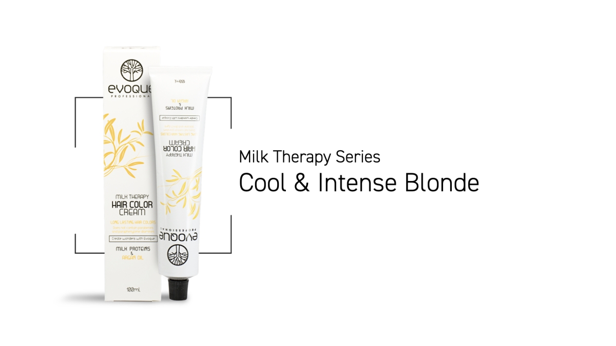 Haarfarbe von Evoque Cool and Intense Blonde