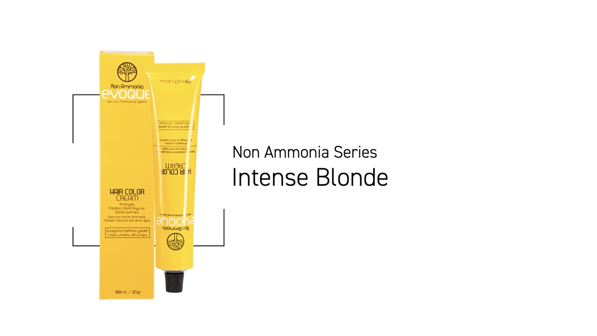 Evoque Non Ammonia Haarfarben ohne Ammoniak. Intense Blonde Serie